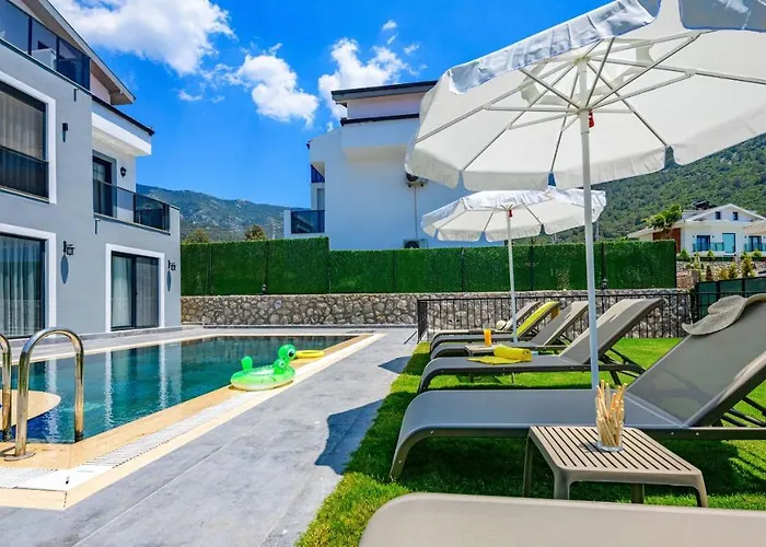 4 Bedroom Holiday Villa in Hisarönü Ölüdeniz Villa Atlantis